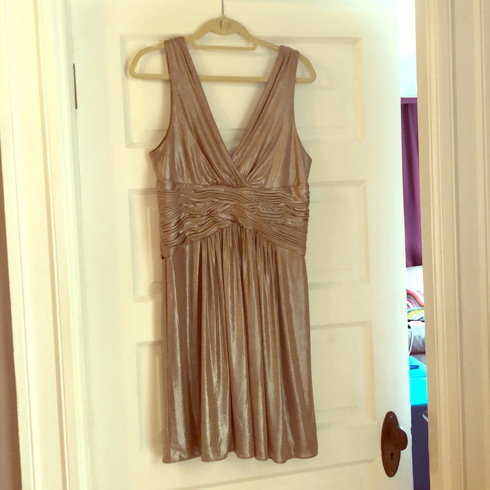 BCBG disco-inspired party dress